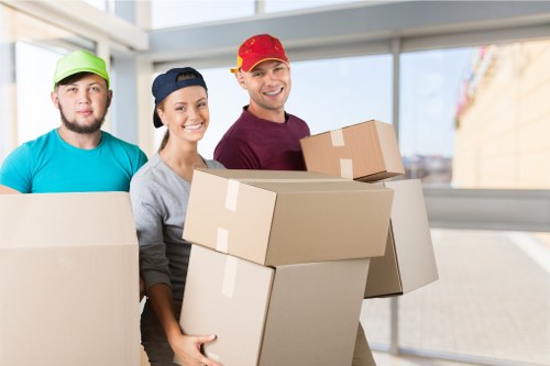 Removal van service in Battersea supporting a local home move