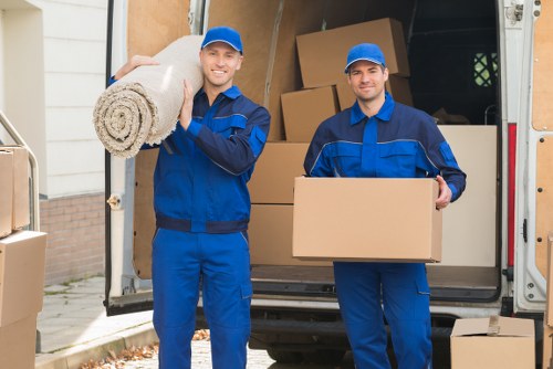 Risk assessment and secure loading practices for a moving van operation