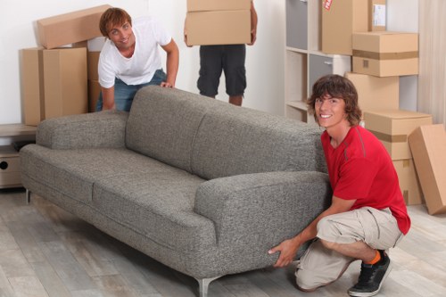 Local packing boxes arranged for home and office use in Battersea